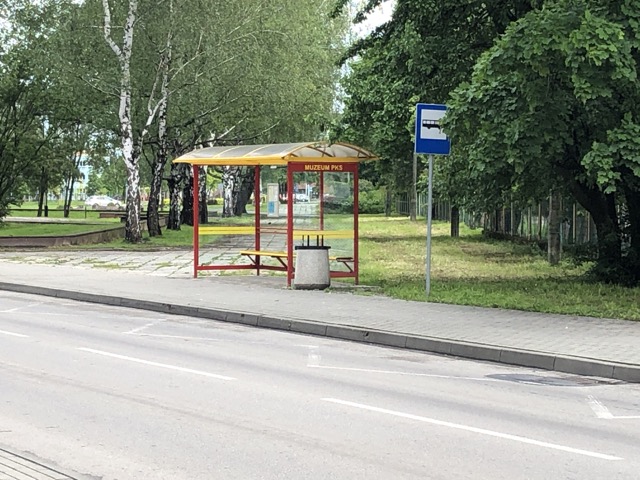 auschwitz bus stop