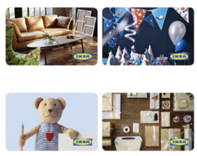 ikea taiwan gift card