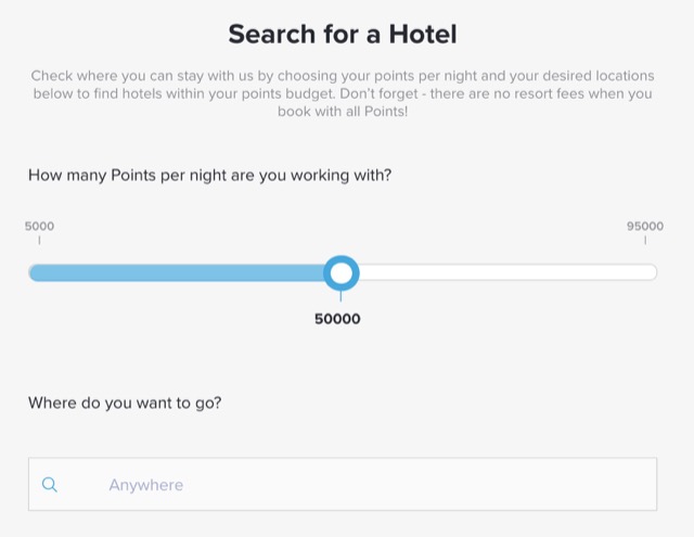 hilton honors search tool