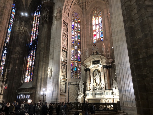 milan cathedral inside