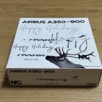 [開箱] NG Models Finnair Airbus A350-900 OH-LWE 1/400 芬蘭航空模型機